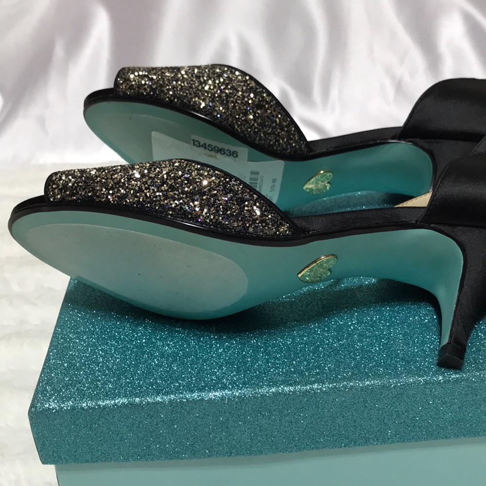Black Glitter sandals - Picture 4 of 4